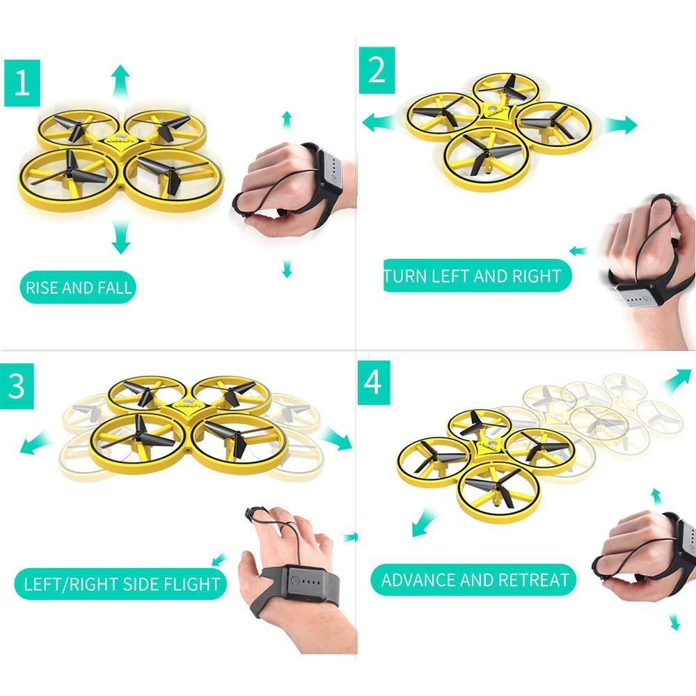 Fly High! Hands-Free Drone: Infrared Magic! Cool Gadget for Kids and Adults, Super Fun!